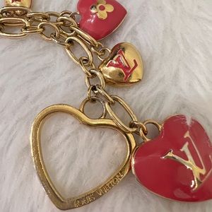 LV bag charm